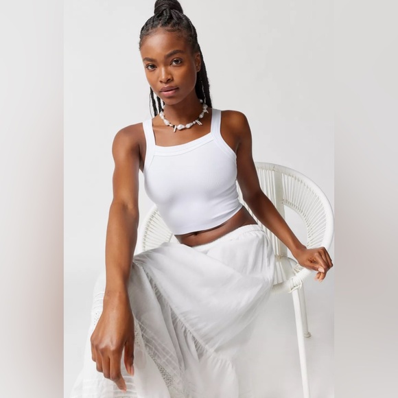 Urban Outfitters Tops - Urban Outfitters Out From Under Outsiders White Seamless Bra Top Women's XS/S